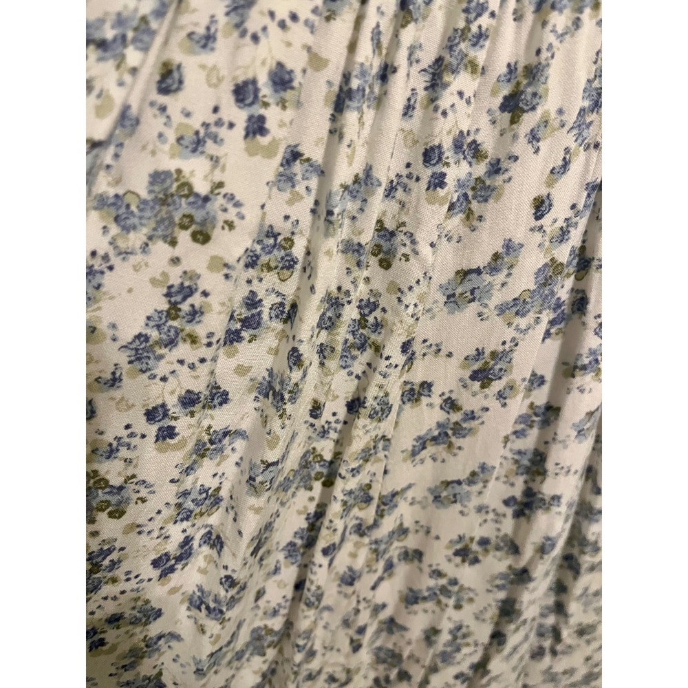Altar'd State Blue Floral High Low Sundress Cottagecore Midi Maxi Small - Picture 7 of 10